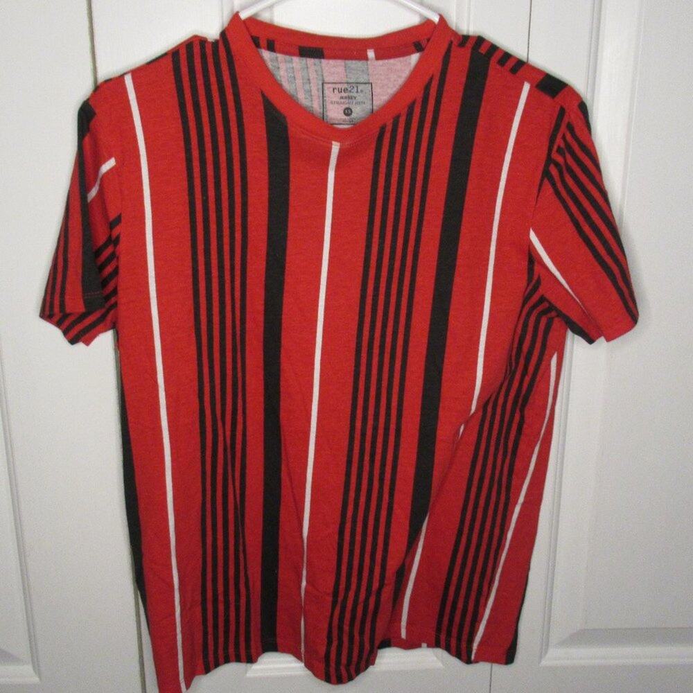 Rue21 Jersey Striped Shirt